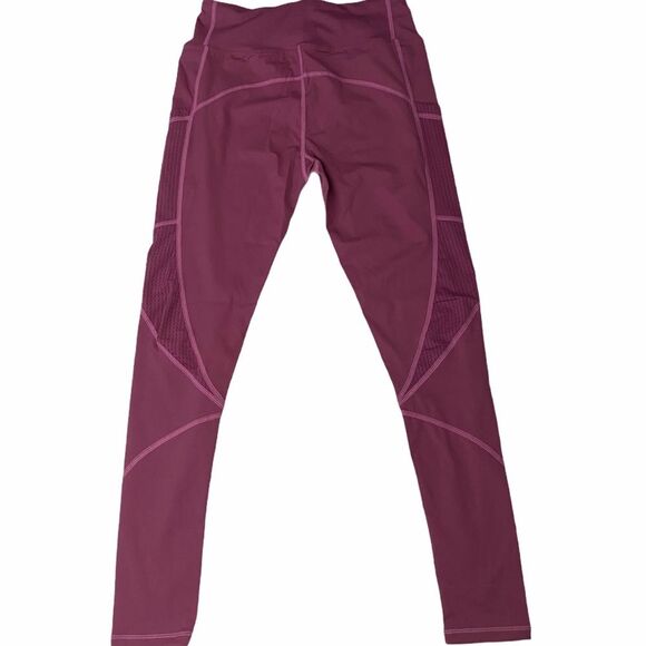 NWOT high waisted leggings mesh pocket yoga running size small - Picture 2 of 9